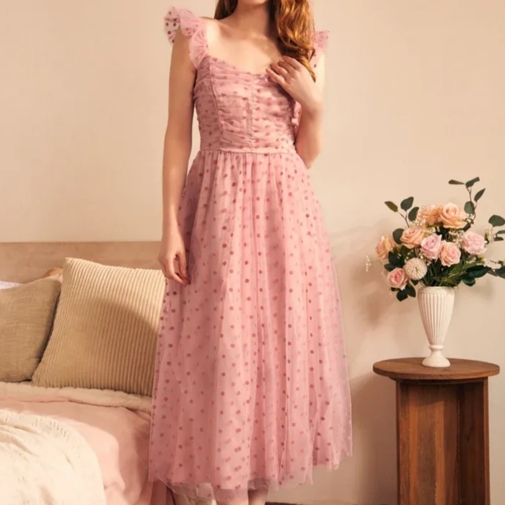 Modcloth Midsummer Flutter Fit & Flare Dress 2X NWT